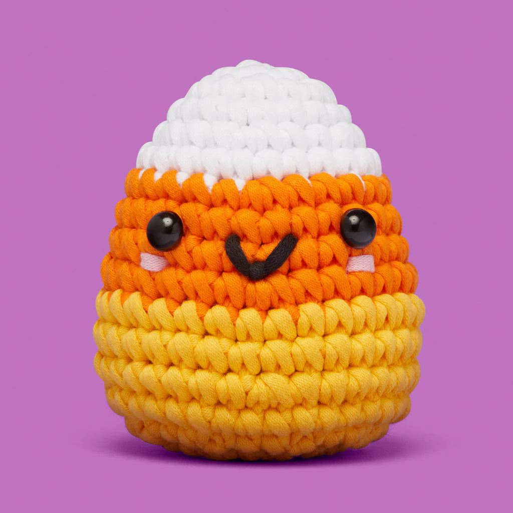 Maisey the Candy Corn Crochet Kit
